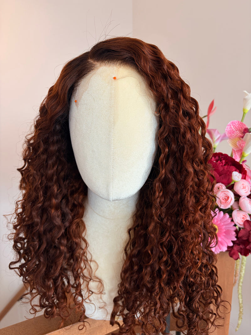 Deep Auburn-Copper Curls