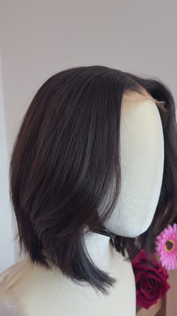 Sleek Tucked Bob
